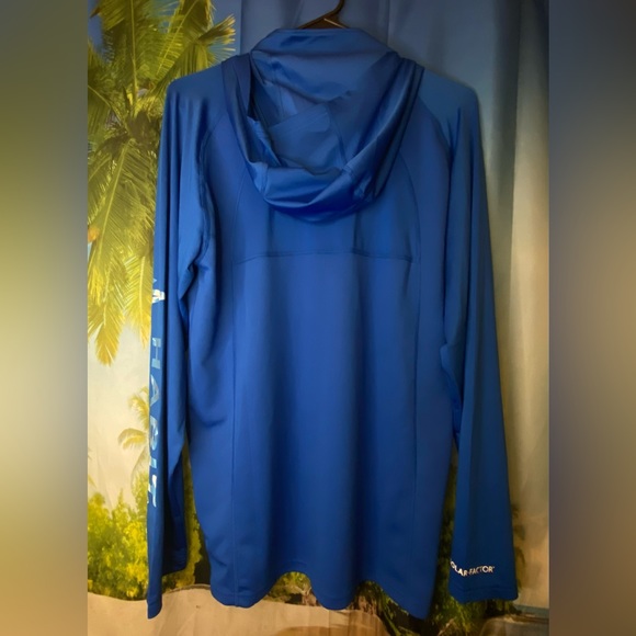 Habit Outdoor - Men's Small Hooded 1/4 Zip Performance Layer/Long Sleeve - Picture 7 of 10